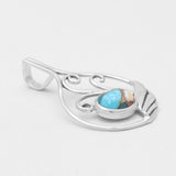 Green Amethyst Silver Pendants