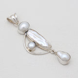 925 Silver Fresh Water Pearl Pendants