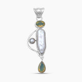 Fresh Water Pearl Silver Pendants