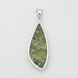Tasmania Serpentine Silver Pendants