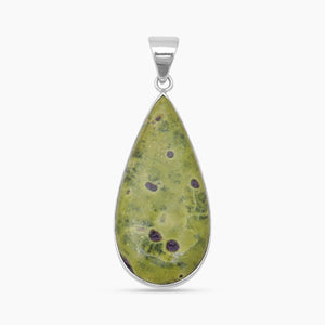 Tasmania Serpentine Silver Pendants