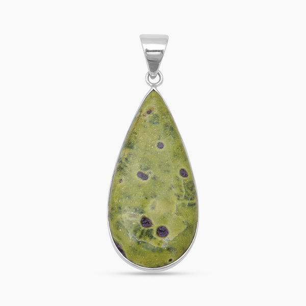 Tasmania Serpentine Silver Pendants