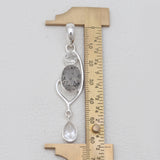 925 Sterling Silver Singing Quartz Pendants