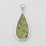 Tasmania Serpentine Silver Pendants