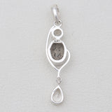 925 Sterling Silver Singing Quartz Pendants