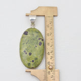 Tasmania Serpentine Silver Pendants