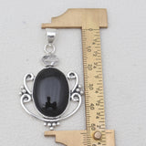 925 Sterling Silver Black Onyx Pendants