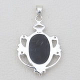 925 Sterling Silver Black Onyx Pendants