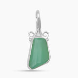 Chrysoprase Silver Pendants