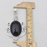 925 Sterling Silver Black Onyx Pendants