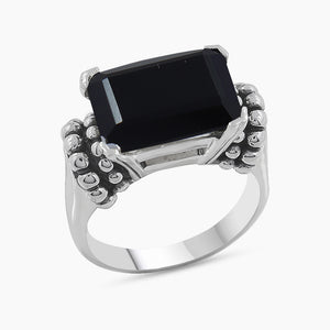 925 Sterling Silver Black Onyx Rings