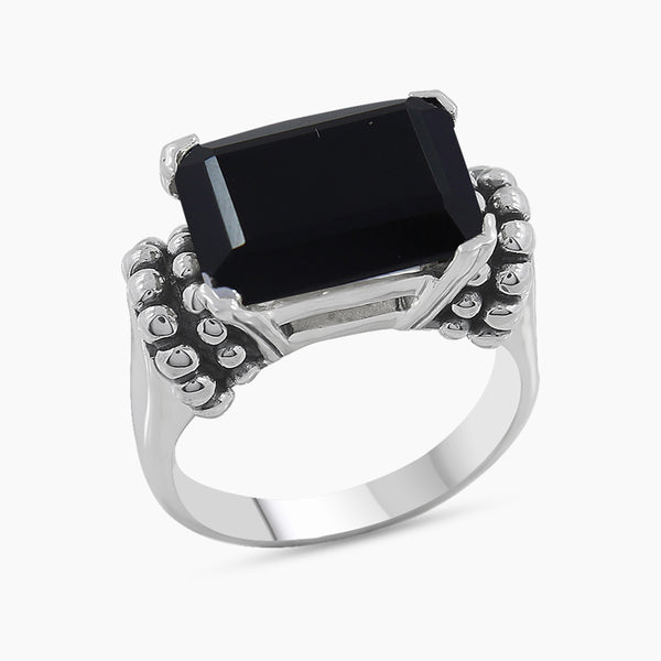 925 Sterling Silver Black Onyx Rings