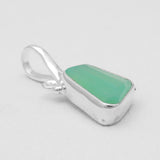 Chrysoprase Silver Pendants