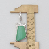 Chrysoprase Silver Pendants