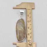 925 Sterling Silver Rutilated Quartz Pendants