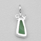 Chrysoprase Silver Pendants