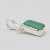 Chrysoprase Silver Pendants