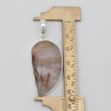 925 Sterling Silver Rutilated Quartz Pendants