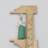 Chrysoprase Silver Pendants