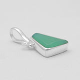 Chrysoprase Silver Pendants