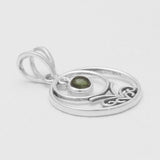 Tourmaline Silver Pendants