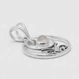 Tourmaline Silver Pendants