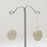Multi Sapphire Silver Earrings