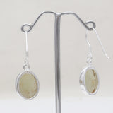 Multi Sapphire Silver Earrings