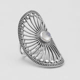 Pearl Silver Rings