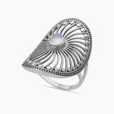 Pearl Silver Rings