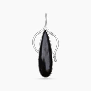 Black Onyx Silver Pendants