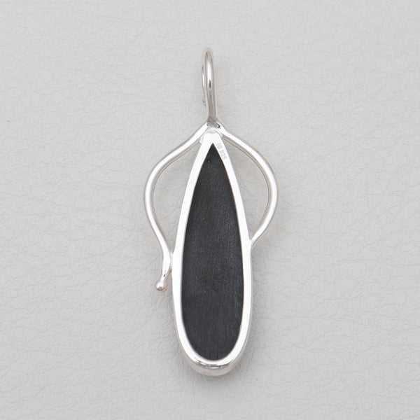 Black Onyx Silver Pendants