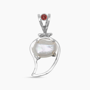 Fresh Water Pearl Silver Pendants