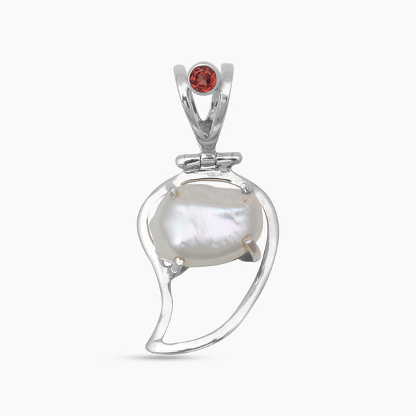 Fresh Water Pearl Silver Pendants