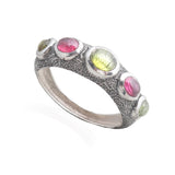 Tourmaline Silver Ring