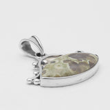 Rainforest Jasper Silver Pendants