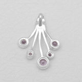 Mystic Quartz Silver Pendants