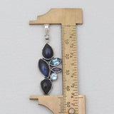 Labradorite Silver Pendants