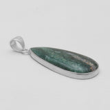 Moss Agate Silver Pendants