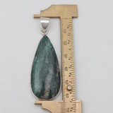 Moss Agate Silver Pendants