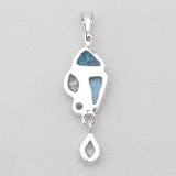 925 Sterling Silver Multistone Pendants
