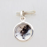 Dendritic Opal Silver Pendant