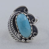 Mexican Turquoise 925 Sterling Silver Ring