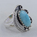 Mexican Turquoise 925 Sterling Silver Ring