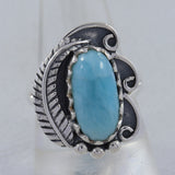 Mexican Turquoise 925 Sterling Silver Ring