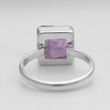 Amethyst Silver Ring