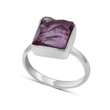 Amethyst Silver Ring