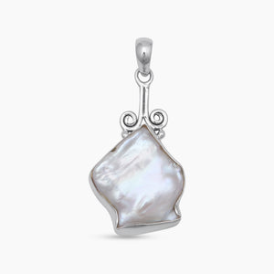 Fresh water Pearl Silver Pendants