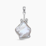 Fresh water Pearl Silver Pendants