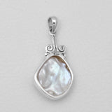 Fresh water Pearl Silver Pendants